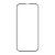 iPhone 15 Pro Max Skärmskydd 3D Härdat Glas Svart