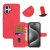 iPhone 16 Plånboksfodral Rvelon Röd