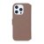 iPhone 16 Pro Plånboksfodral Äkta Läder Rvelon Brun