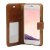 iPhone 7 8 Magnetisk Plånbok Ställ Stand Brun