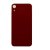 iPhone XR Baksida Glas med Självhäftande tejp Röd
