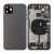 iPhone 11 Pro Max Baksida med Komplett Ram Svart