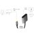 Logilink USB-C DisplayPort adapter 4K 60Hz Alu 15cm