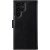 Melkco Wallet Case Plånboksfodral Passar till Samsung Galaxy S22 Ultra Svart