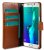 Plånboksfodral för Samsung Galaxy S6 Edge - Brun