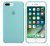 MMQY2ZM/A original iphone 8 Plus Silikonskal Sea Blue