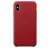 Apple iPhone XS Max läderfodral red