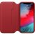 Apple iPhone XS Läderfodral Folio PRODUCT Röd