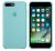 original Apple iPhone 7 Plus / 8 Plus Silikon skal Sea Blue
