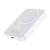 Powerbank Magnetisk med Trådlös Laddning 10000 mAh Vit