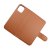 rvelon iphone 13 pro max magnetiskt plånboksfodral TPU PU artificiellt läder 4st kortfack gyllenbrun färg