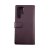 rv samsung galaxy s22 ultra plånboksfodral med magnetiskt lås kortfack flipstand tpu pc pu läder lila