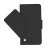 iphone 12 mini plånboksfodral TPU PU articiellt läder svart