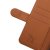 rvelon iphone 13 pro max magnetiskt plånboksfodral TPU PU artificiellt läder 4st kortfack gyllenbrun färg