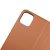 rvelon iphone 13 pro max magnetiskt plånboksfodral TPU PU artificiellt läder 4st kortfack gyllenbrun färg