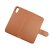 rvelon iphone x iphone xs plånboksfodral polyester termoplastisk polyuretan kortfack gyllenbrun