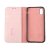 rvelon iphone x xs plånboksfodral tillverkat av äkta genuint läder hög kvalitet rosa färg 4st kortfack pu tpu