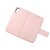 rvelon iphone x xs plånboksfodral tillverkat av äkta genuint läder hög kvalitet rosa färg 4st kortfack pu tpu