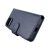 rvelon rv iphone 12 pro magnetisk pu artificiellt helt veganskt läderfodral 4st kortfack blå