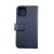 rvelon rv iphone 12 pro magnetisk pu artificiellt helt veganskt läderfodral 4st kortfack blå