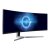 samsung 49 tum böjd qled skärm 3840x1080 uwfhd C49HG90S 144Hz 1800r curved odyssey gaming monitor display chg90 super ultra wide