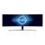 samsung 49 tum böjd qled skärm 3840x1080 uwfhd C49HG90S 144Hz 1800r curved odyssey gaming monitor display chg90 super ultra wide
