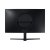 samsung crg5 27 tum 1500r välvd gamingskärm bildsskärm skärm 240hz Full-HD 1080p 1920 x 1080 Mörkgrå/blå färg