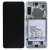 samsung galaxy s21+ silver oled display original reservdel