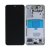 Samsung Galaxy S22 Skärm med LCD Display Original Vit Cream Blå