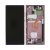 Samsung Galaxy S22 Ultra S908B Skärm med LCD Display Original Burgundy GH82-27488B