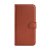 samsung galaxy s23 plånboksfodral flipstand wallet case med stativ kortfack och sidofack brun
