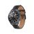 samsung galaxy watch3 4G LTE genuint premiumläder armband rostfritt stål 45 mm svart