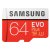 Samsung EVO Plus microSDXC 100MB/s med SD‑adapter - 64GB