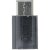 Samsung Original Micro-USB till USB-C Adapter Svart GH96-11381A