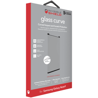 ZAGG InvisibleSHIELD Glass Curve Skärmskydd för Samsung Galaxy Note 9