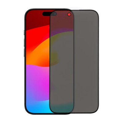 Skärmskydd iPhone Air Heltäckande Privacy Härdat Glas - miljö