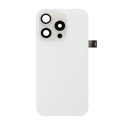 iPhone 15 Pro Baksida Glas Komplett OEM - Titanvit
