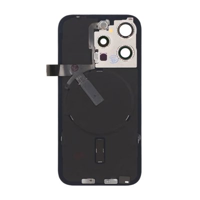 iPhone 15 Pro Baksida Glas Komplett OEM - Titanvit