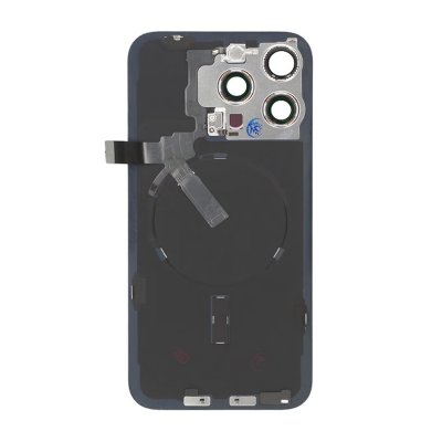 iPhone 15 Pro Max Baksida Glas Komplett OEM - Titanvit