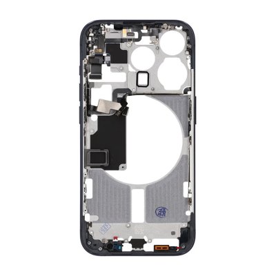 iPhone 15 Pro Mittenram med smådelar OEM - Titanblå