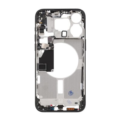 iPhone 15 Pro Max Mittenram med smådelar OEM - Titansvart
