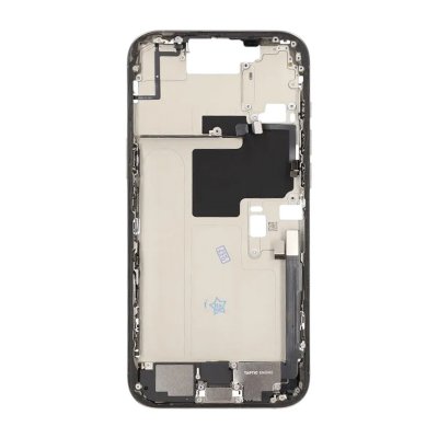 iPhone 16 Pro Max Mittenram med smådelar - Naturlig Titan OEM