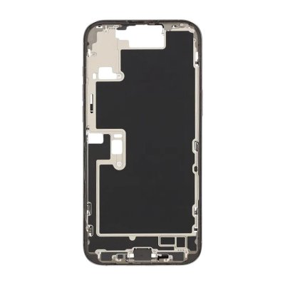 iPhone 16 Pro Max Mittenram med smådelar - Naturlig Titan OEM