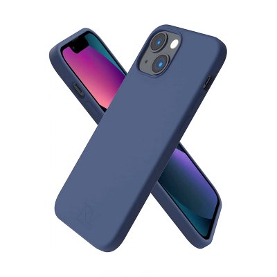 iPhone 14 Plus Silikonskal RV - Blå