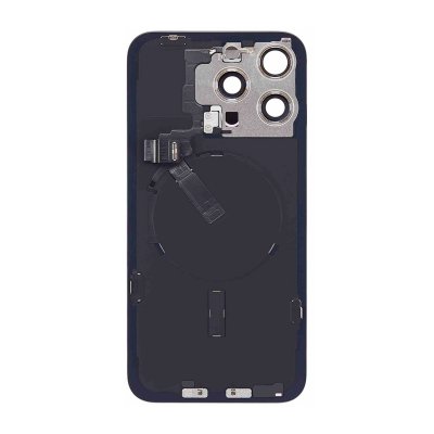 iPhone 15 Pro Max Baksida Glas Komplett OEM (Premium) - Blå