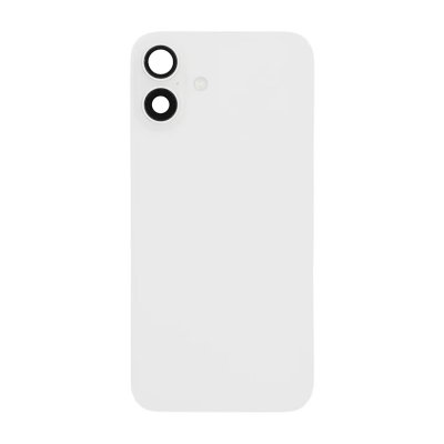 iPhone 16 Plus Baksida Glas Komplett OEM - Vit