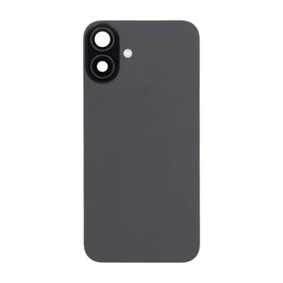 iPhone 16 Plus Baksida Glas Komplett OEM - Svart
