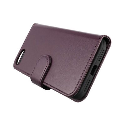 Plånboksfodral iPhone 7/8/SE 2020 med Magnet RV - Mörklila