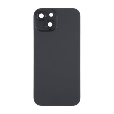 iPhone 15 Plus Baksida Glas med Magnet och Kameralins - Svart