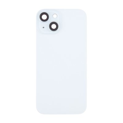 iPhone 15 Plus Baksida Glas med Magnet och Kameralins - Vit